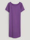Платье-футболка фиолетовое | 6631972 | фото 4