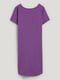 Платье-футболка фиолетовое | 6631972 | фото 5