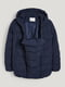 Утепленая темно-синяя стеганая куртка для мам | 6631981 | фото 6