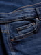 Синие джинсы-скинни с высокой талией | 6631995 | фото 7