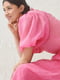 Рожева блуза рукавами-ліхтариками | 6632045 | фото 3