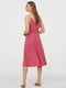 Сукня рожева з поясом | 6632053 | фото 2