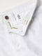 Біла спідниця джинсова з необробленим поділом | 6632056 | фото 2