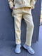 Костюм желтый на флисе: худи и брюки | 6632148 | фото 3