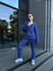 Костюм синій на флісі: худі та штани | 6632152 | фото 4