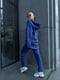 Костюм синий на флисе: худи и брюки | 6632152 | фото 5