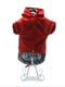 Вітровка куртка для собак малих порід Zoo-hunt Сімба з капюшоном червона 3XS | 6633118 | фото 4