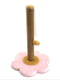 Кігтеточка Дряпка для кішок Zoo-hunt Фіалка рожева 33х33х47 см | 6633262