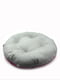 Лежак Zoo-hunt пончик круглий для собак і котів Магнус рожевий №3 90х14 см | 6633322 | фото 2