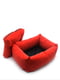 Лежак для собак та котів Zoo-hunt Маркус двосторонній червоний №1 30х40х17 см | 6633402 | фото 3
