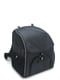Рюкзак для перенесення котів і собак Zoo-hunt Турист №1 20 х 30 х 33 см чорний | 6633502