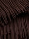 Сукня А-силуету темно-коричнева | 6632455 | фото 2