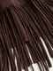Сукня А-силуету темно-коричнева | 6632455 | фото 3