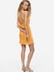 Платье в бельевом стиле оранжевого цвета | 6632474 | фото 2