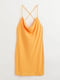 Платье в бельевом стиле оранжевого цвета | 6632474 | фото 3
