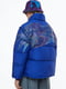 Куртка синяя с принтом на спине | 6632555 | фото 2