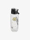 Бутылка прозрачно-черная с принтом (709 мл) | 6638598 | фото 3