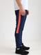 Спортивные брюки Темно-синий, Оранжевый | 6639253 | фото 4