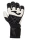 Воротарські рукавички 360 чорний, темно-сірий №9 | 6639444