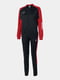 Спортивний костюм чорний, червоний | 6639676