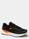 Кросівки 2201 чорний, оранжевий | 6639807 | фото 2