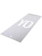 Двосторонній килимок для йоги 4 сірий Уні 173 х 61 х 0,4 см | 6642358