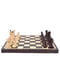 Красиві шахи подарункові 40,5 на 40,5 см із натурального дерева  | 6645177 | фото 4