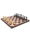 Шахматы из натурального дерева Елочные для подарка с вкладкой интерьерные 47 на 47 см | 6645185 | фото 2