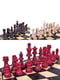 Середні потрійні шахи дерев'яні подарункові для трьох 35 на 35 см  | 6645205 | фото 3