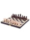 Малі шахи ОЛІМПІЙСЬКІ для подарунка сувенірні 29 на 29 см Натуральне дерево  | 6646339