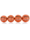 Мяч баскетбольный коричневый с принтом | 6649006 | фото 4