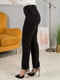 Чорні вузькі штани з декором | 6517721 | фото 7
