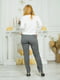 Сірі кашемірові штани з поясом | 6517737 | фото 4