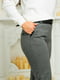 Сірі кашемірові штани з поясом | 6517737 | фото 6