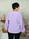 Бузкова блуза з об'ємними рукавами | 6517752 | фото 3