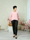 Рожева блуза з об'ємними рукавами | 6517754 | фото 6