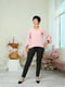Рожева блуза з об'ємними рукавами | 6517754 | фото 7