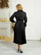Чорна сукня-плісе з поясом | 6517770 | фото 2