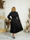 Чорна сукня-плісе з поясом | 6517770 | фото 4