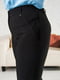 Класичні чорні штани із завищеною талією | 6628540 | фото 8