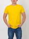 Базовая футболка "Стандарт" желтая | 6650273