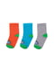 Шкарпетки гладкі в принт 3 шт. | 6650701
