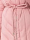 Куртка рожева з пояском | 6650995 | фото 5