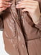 Куртка укороченная коричневая | 6650999 | фото 5