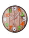 Годинник настінний WT7435 Wood Brown | 6651191 | фото 2