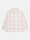 Рубашка пижамная светло-розовая в клетку | 6652251