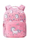 Рожевий ортопедичний рюкзак з неопрену для дошкільнят | 6652773