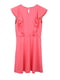 Рожева легка сукня з резинкою на талії | 6652821 | фото 2