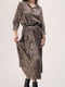 Сукня А-силуету леопардового забарвлення | 6652863 | фото 3