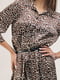 Платье А-силуэта леопардовой расцветки | 6652863 | фото 5